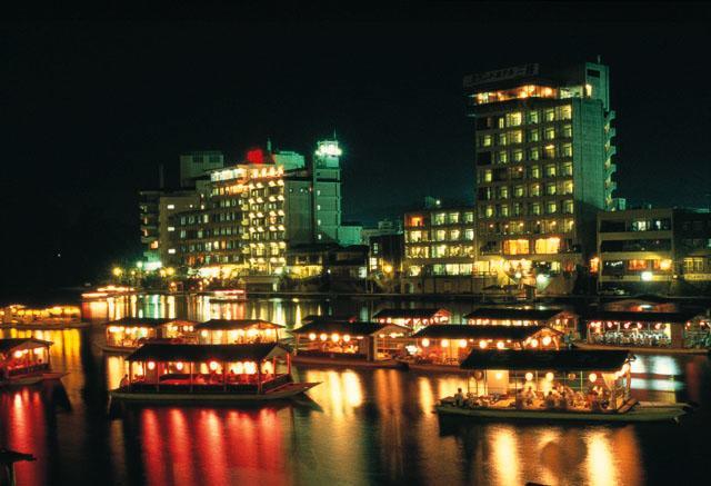 Riverside Hotel Sansuikan 日田市 エクステリア 写真
